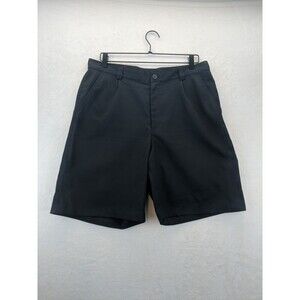 Under Armour Performance Golf Shorts Mens 34R UA Black Stretch Chino
